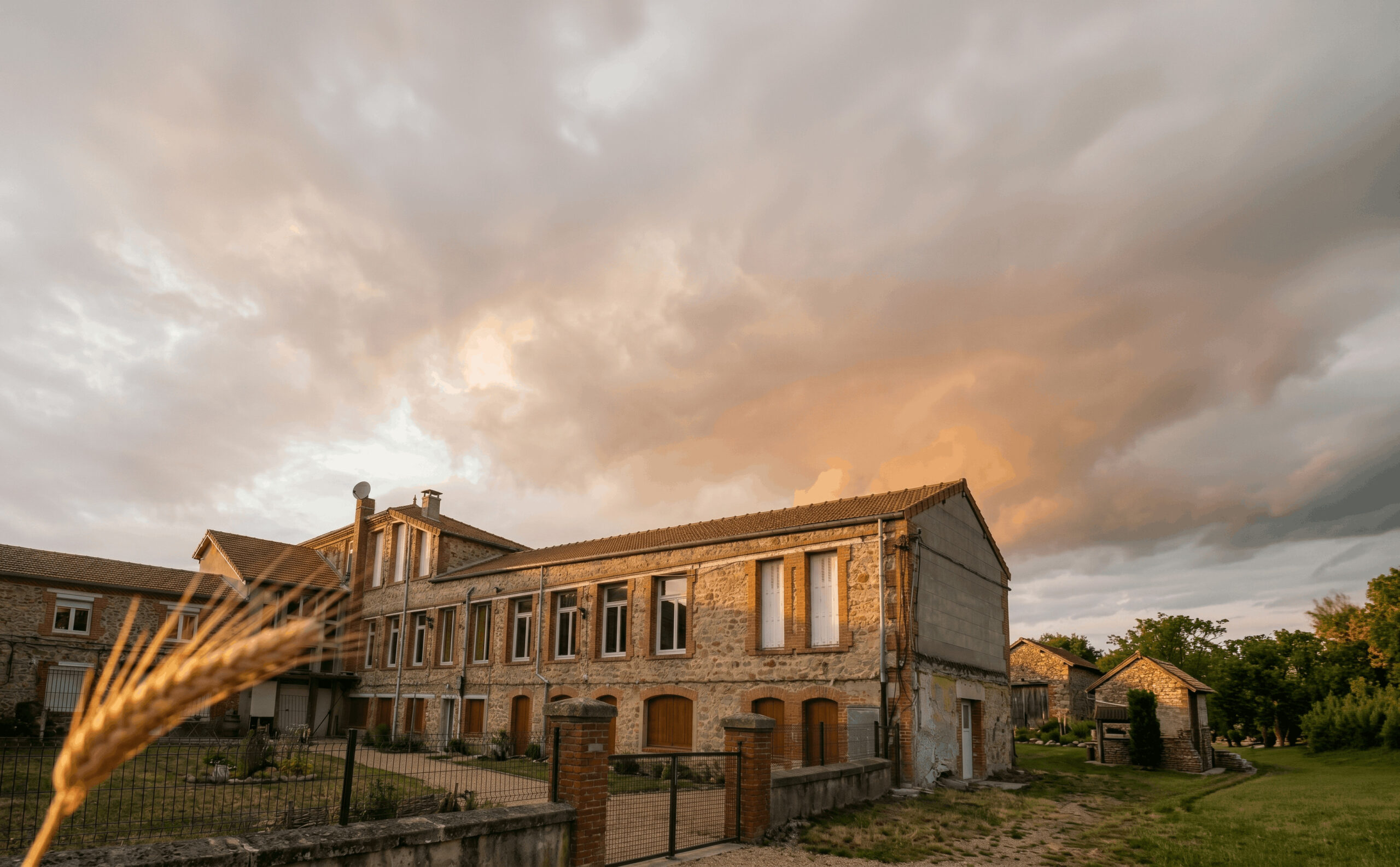 Fa&ccedil;ade domaine de la Bruy&egrave;re