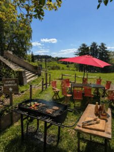 Espace barbecue
